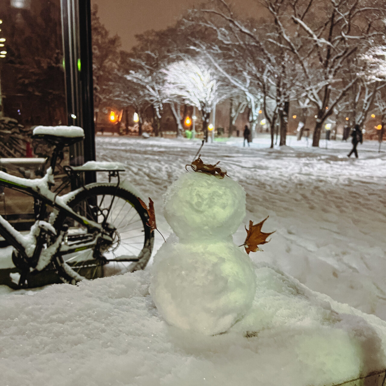 雪だるまの成長 – いいね！Hokudai
